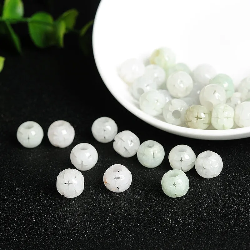 10X9X9mm Natural Jade Beads Jadeite Bead WBD50