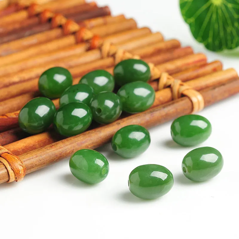 13X10X10mm Natural Jade Beads Nephrite Bead WBD57