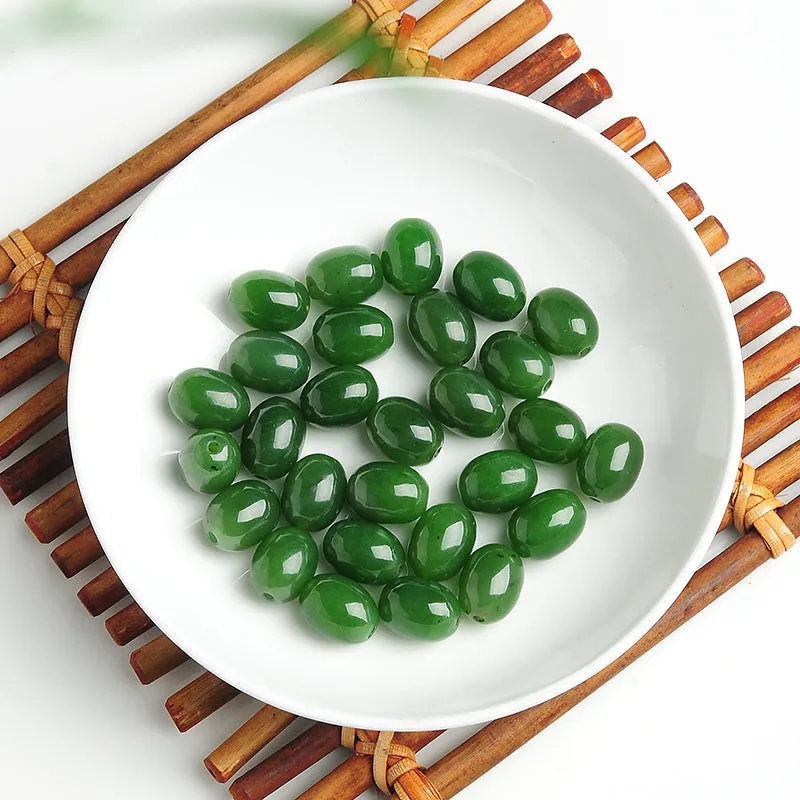 13X10X10mm Natural Jade Beads Nephrite Bead WBD57