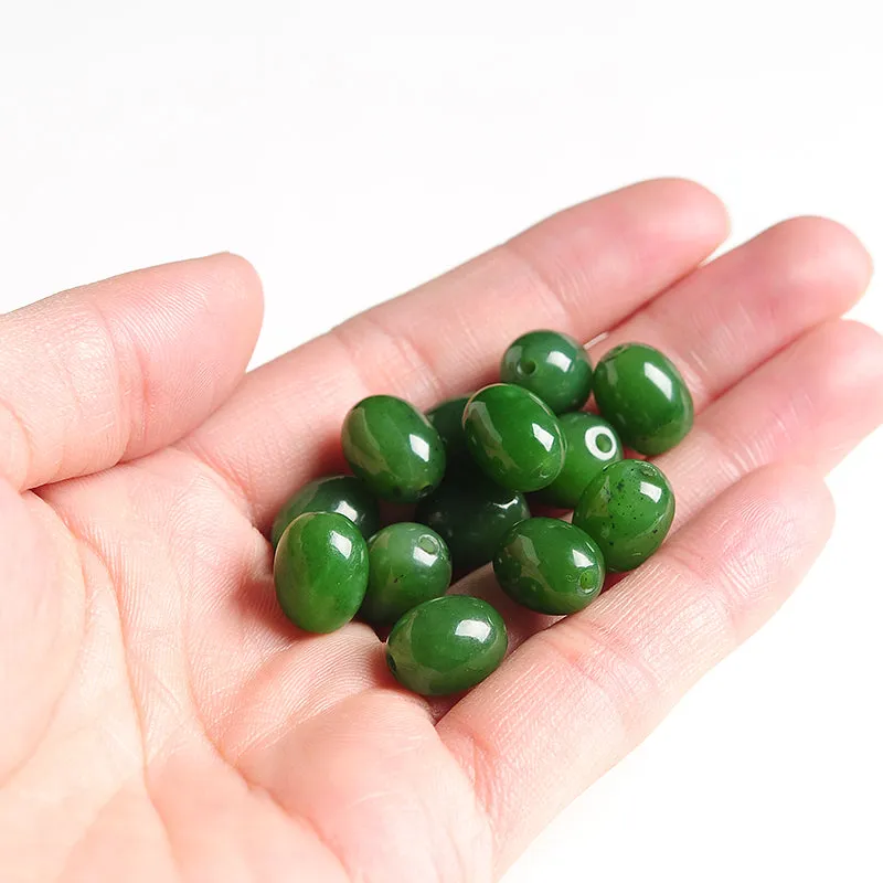 13X10X10mm Natural Jade Beads Nephrite Bead WBD57