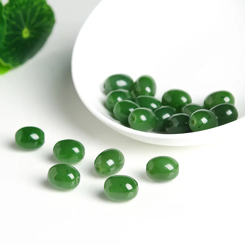 13X10X10mm Natural Jade Beads Nephrite Bead WBD57