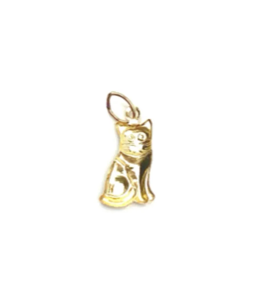 14KGF Cat Charm 1896-C