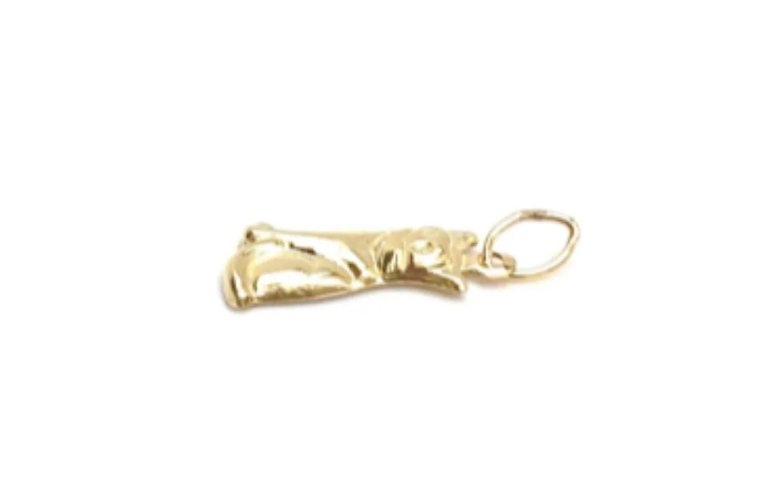 14KGF Cat Charm 1896-C