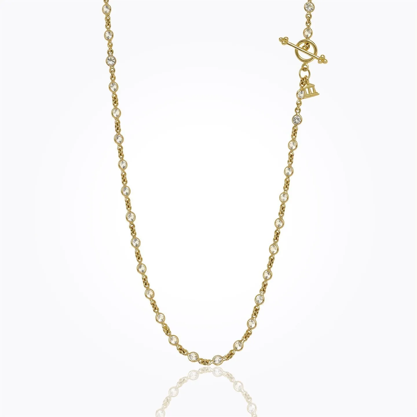 18K Classic Long Chain Necklace