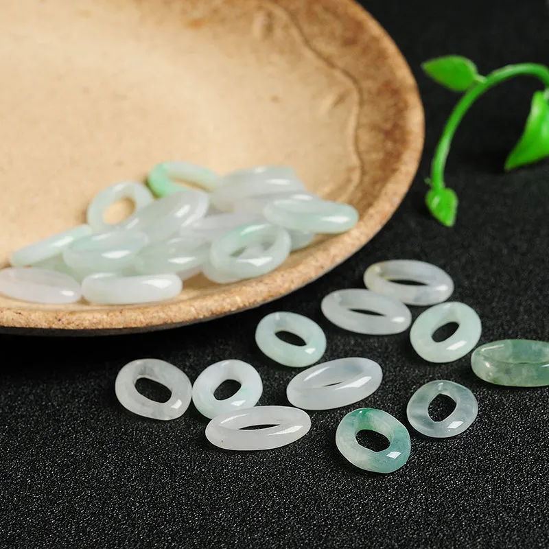 18X12X3mm Natural Jade Beads Jadeite Bead WBD82