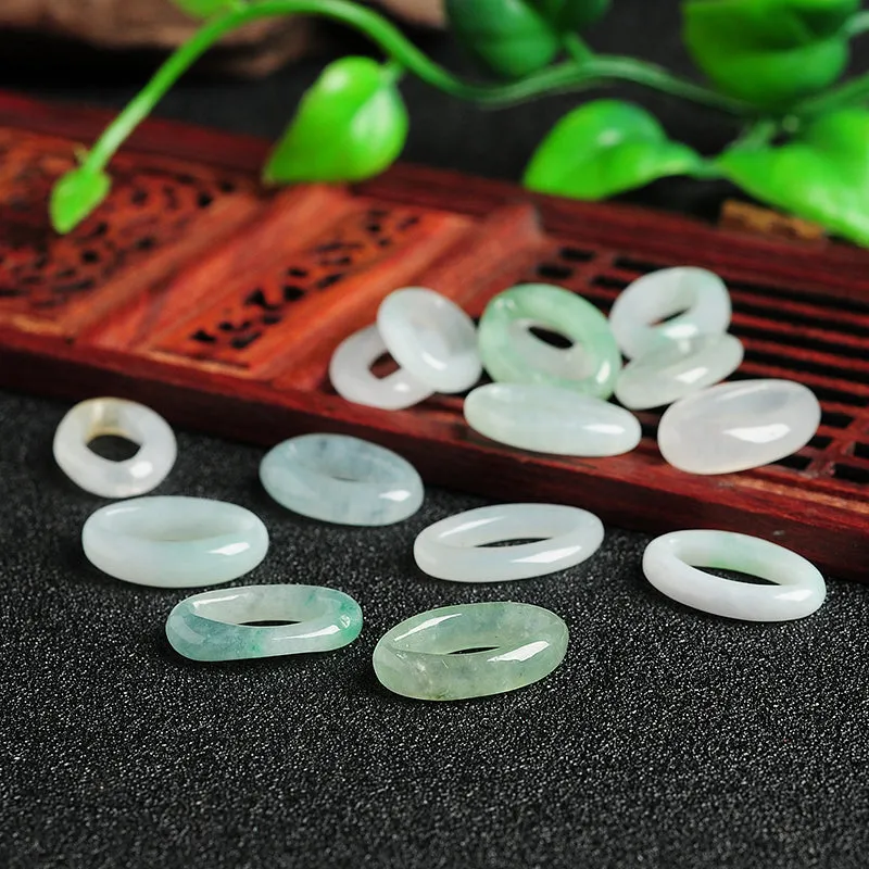 18X12X3mm Natural Jade Beads Jadeite Bead WBD82