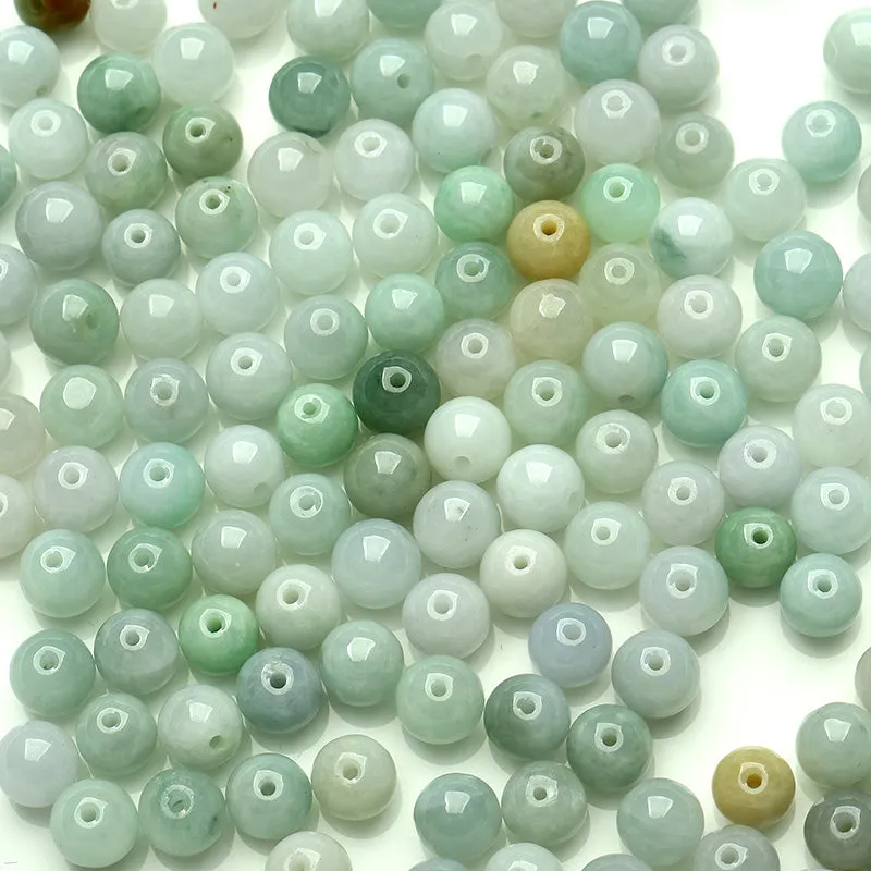 7X7X7mm Natural Jade Beads Jadeite Bead WBD93