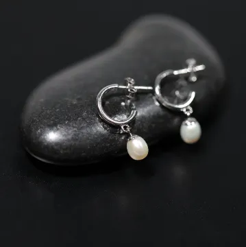 925 Sterling Silver Fresh Water Pearl Earrings