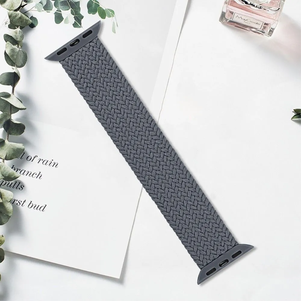 Apple Watch (41mm) elastic watch strap - Space Grey / Size: L