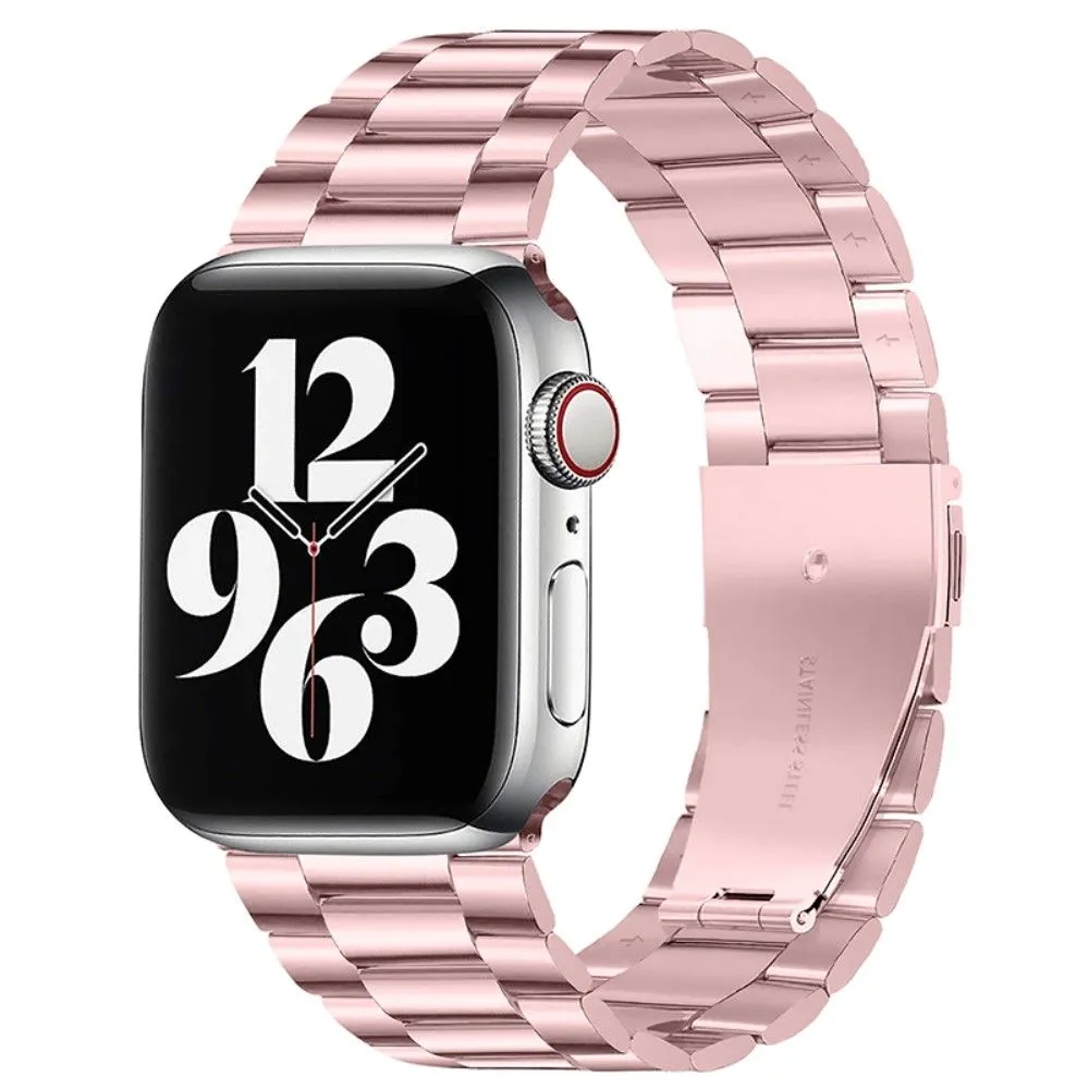 Apple Watch (41mm) stainless steel watch strap - Rose Pink