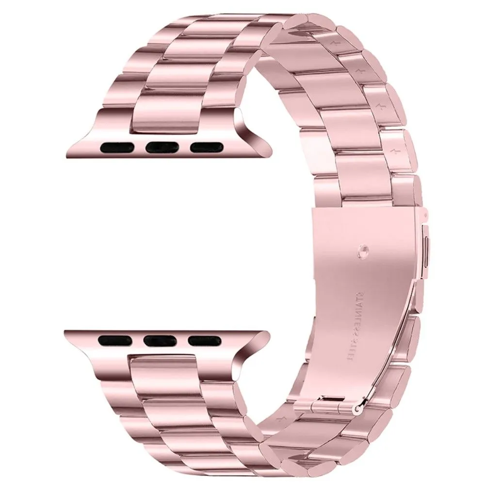 Apple Watch (41mm) stainless steel watch strap - Rose Pink