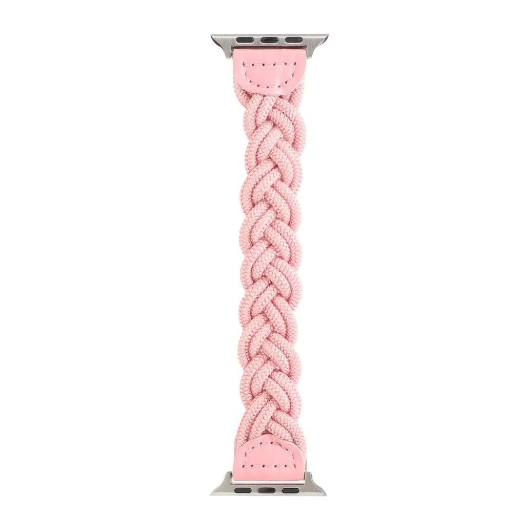 Apple Watch Series 6 / 5 44mm woven braid watch band - Pink