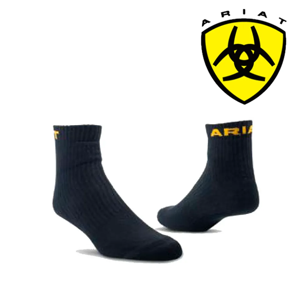 ARIAT Cotton 1/4 Crew Socks AR2244