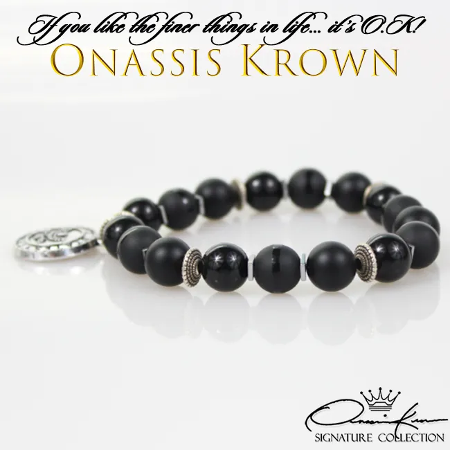 Armed Forces Black Ops Bead Bracelet