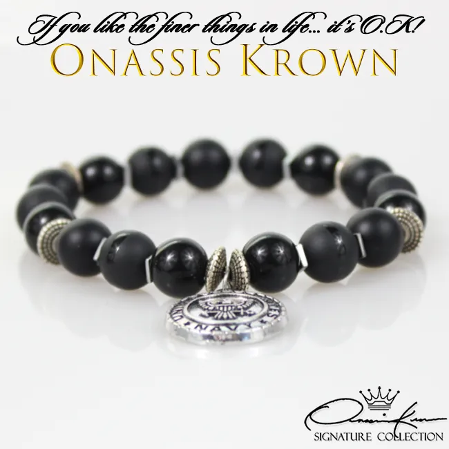 Armed Forces Black Ops Bead Bracelet