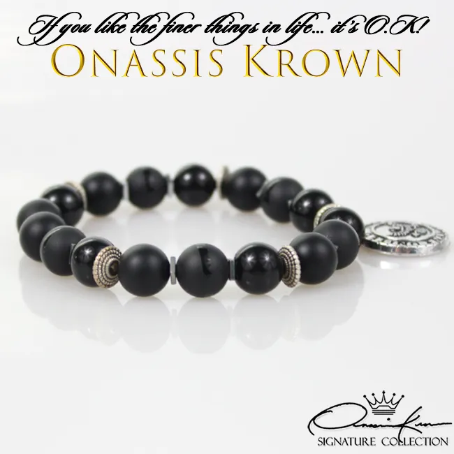 Armed Forces Black Ops Bead Bracelet