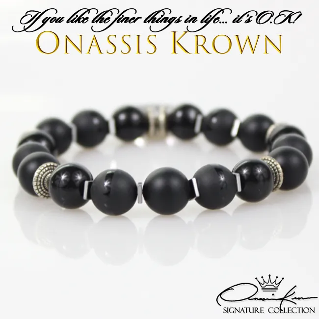 Armed Forces Black Ops Bead Bracelet