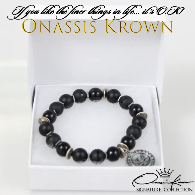 Armed Forces Black Ops Bead Bracelet