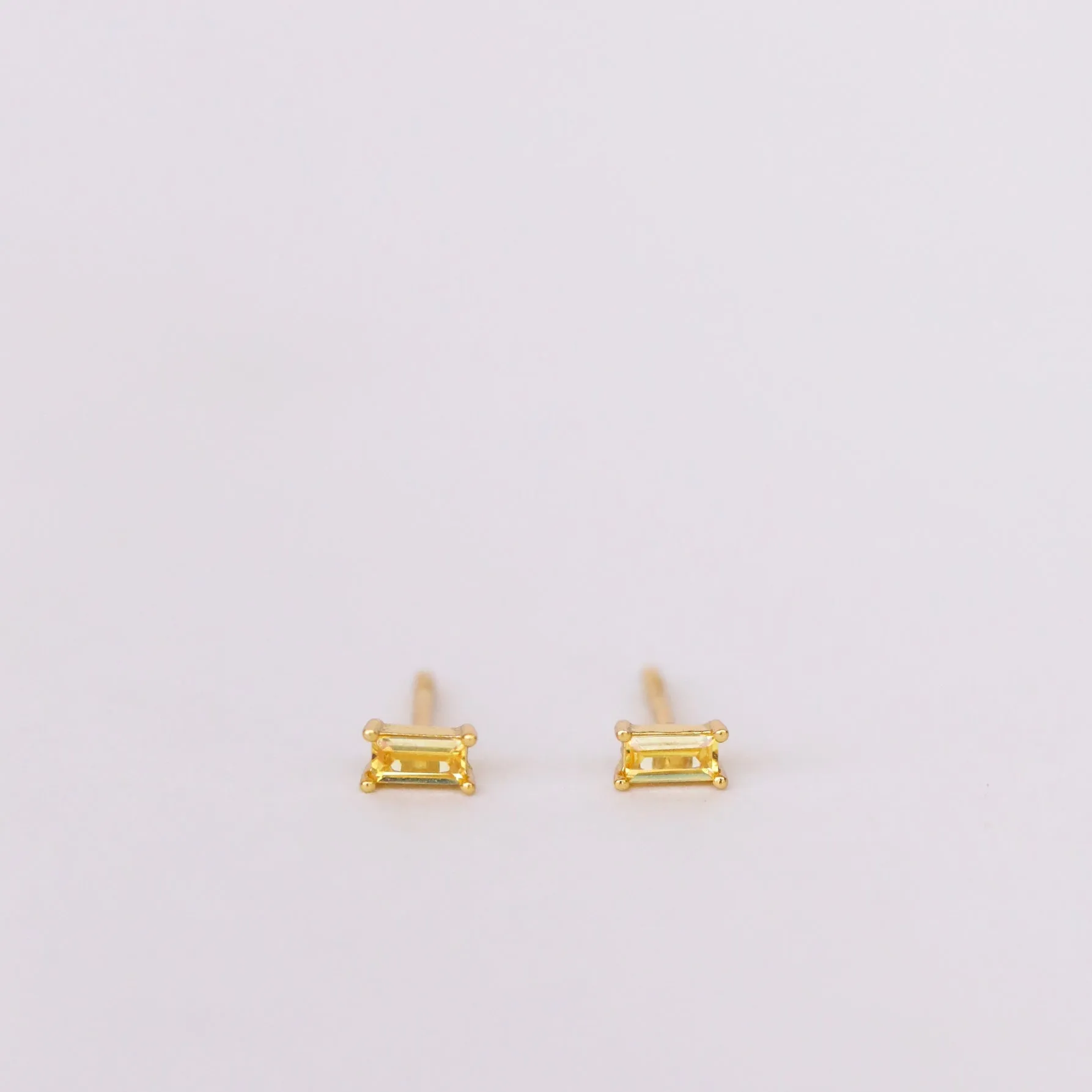 Baguette Earrings