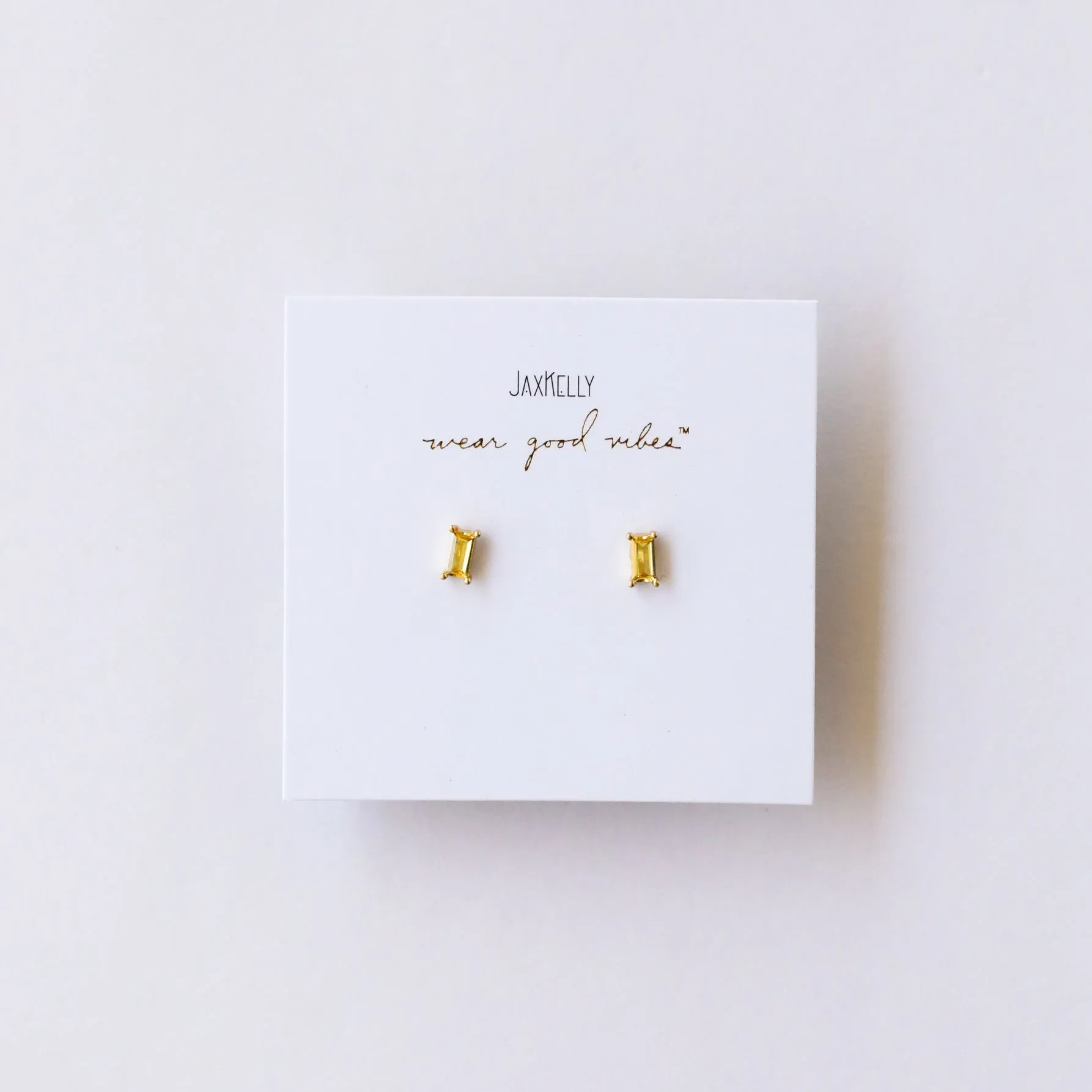 Baguette Earrings