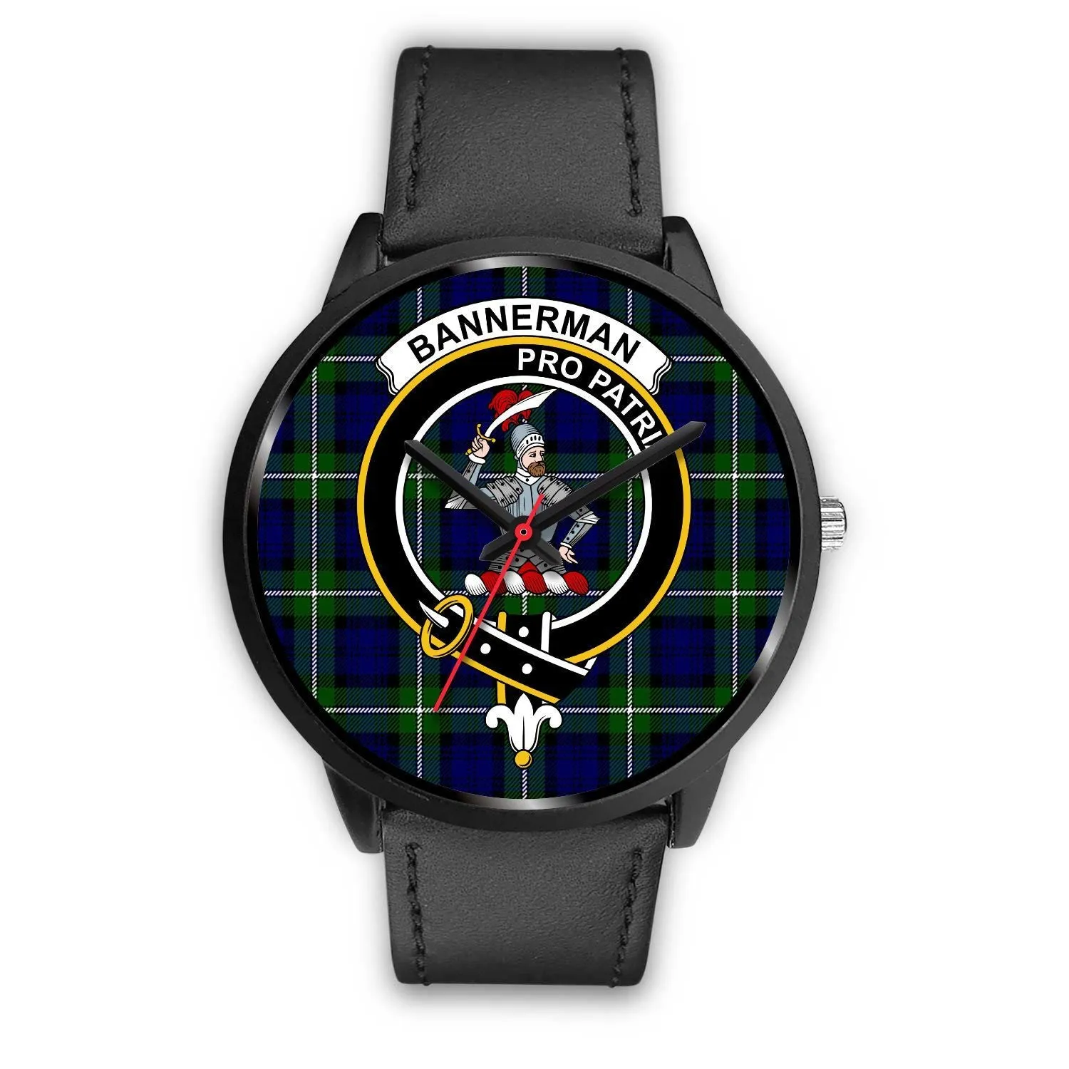 Bannerman Clan Badge Tartan Black Watch