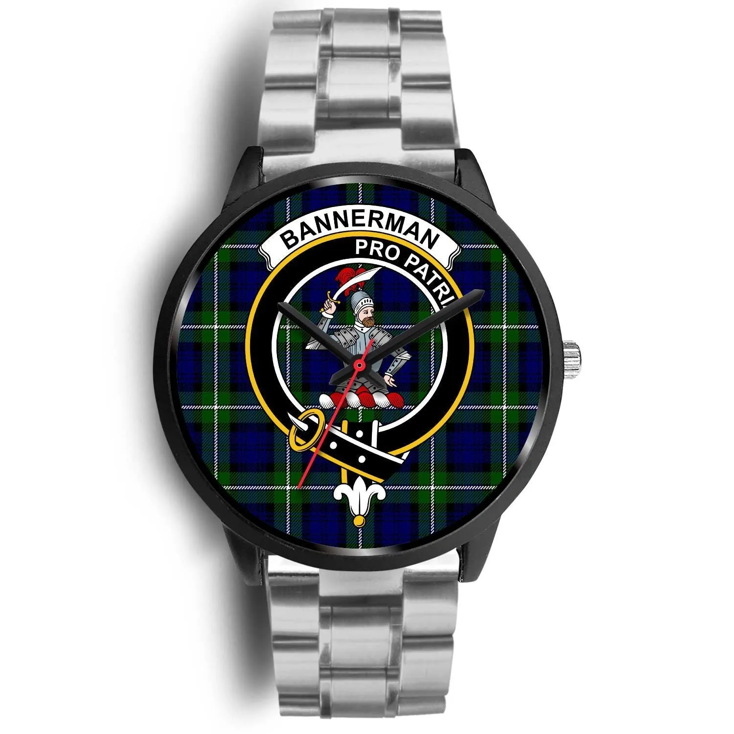 Bannerman Clan Badge Tartan Black Watch