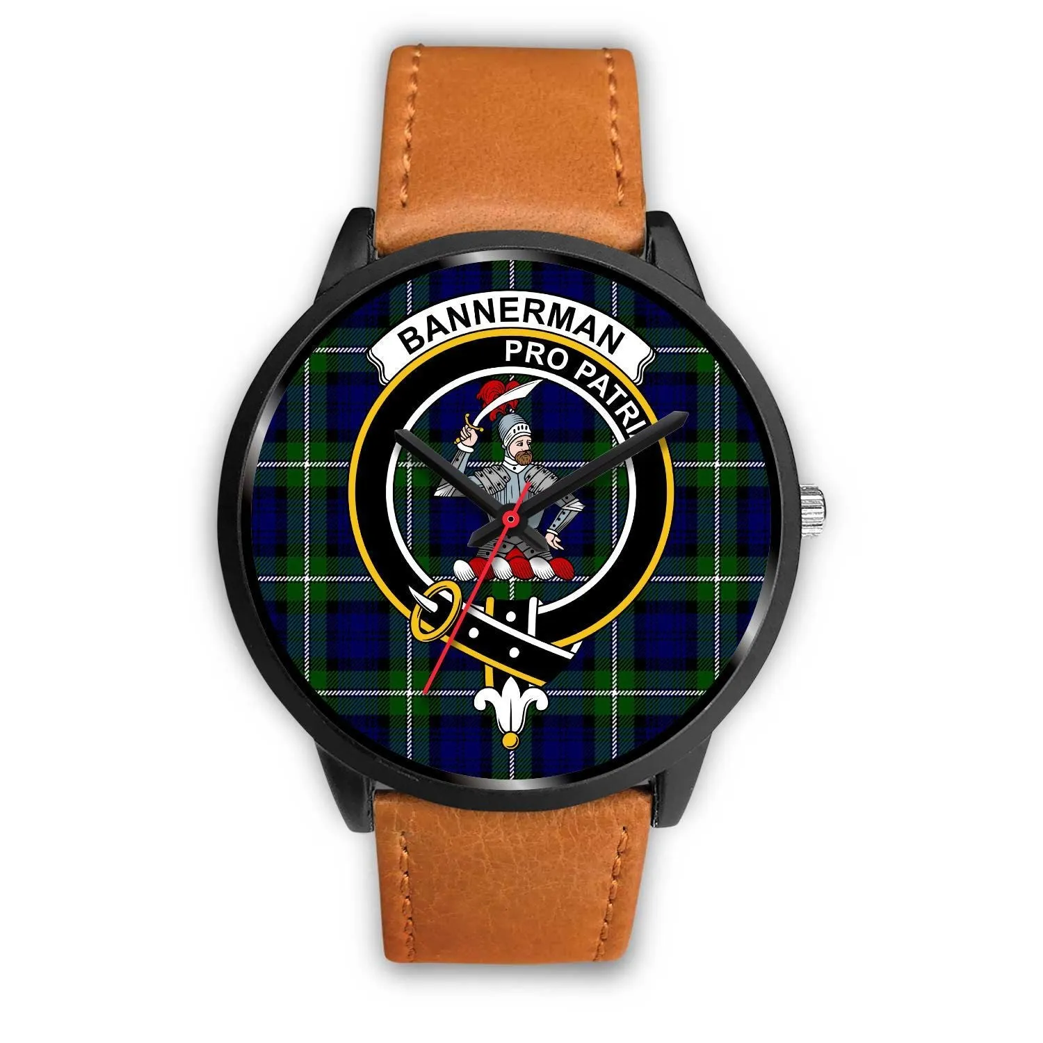 Bannerman Clan Badge Tartan Black Watch