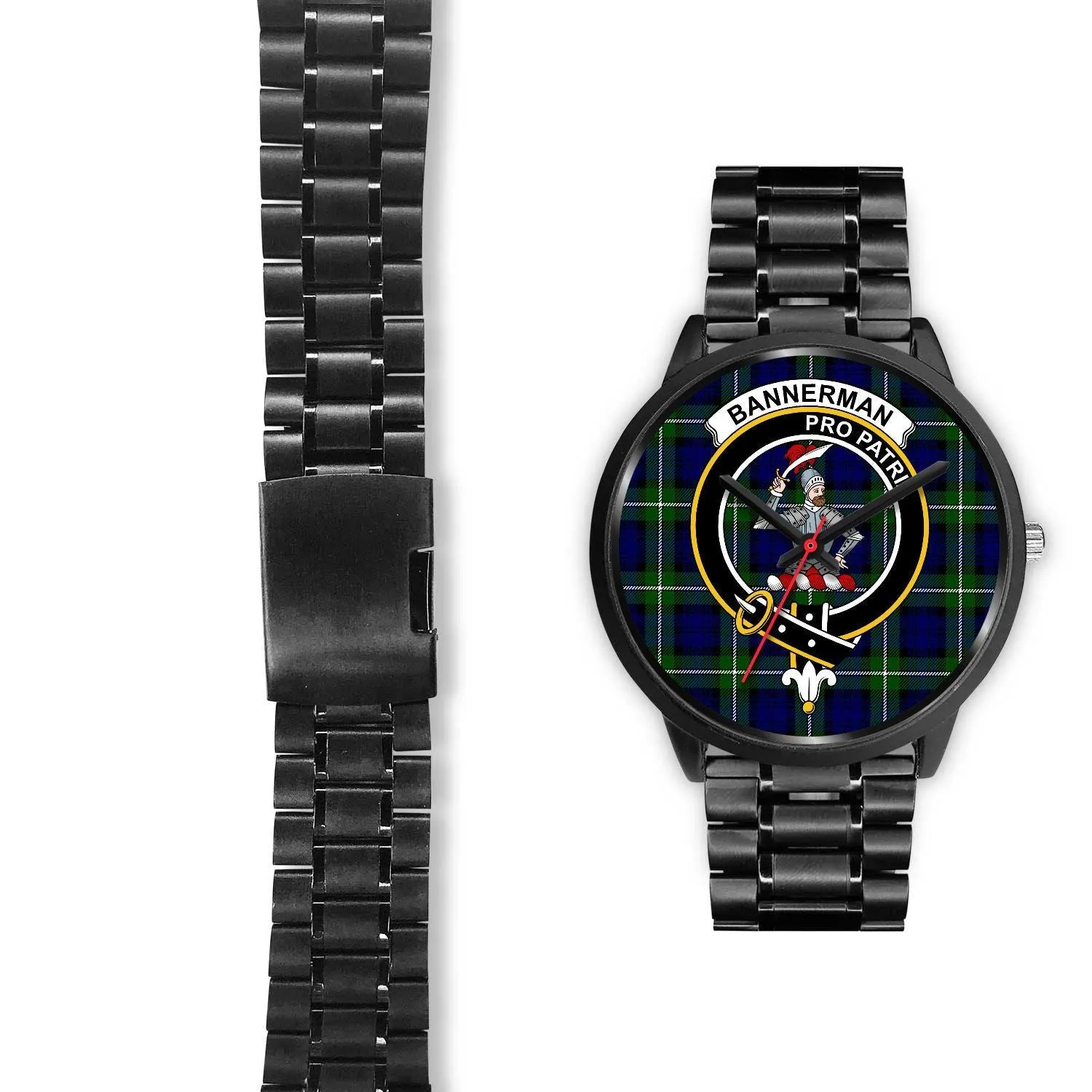 Bannerman Clan Badge Tartan Black Watch