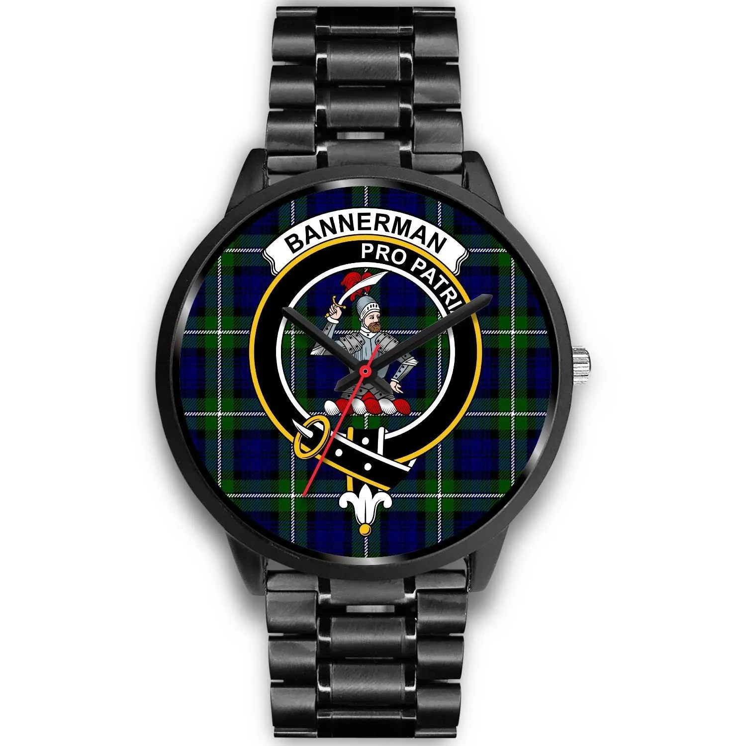 Bannerman Clan Badge Tartan Black Watch