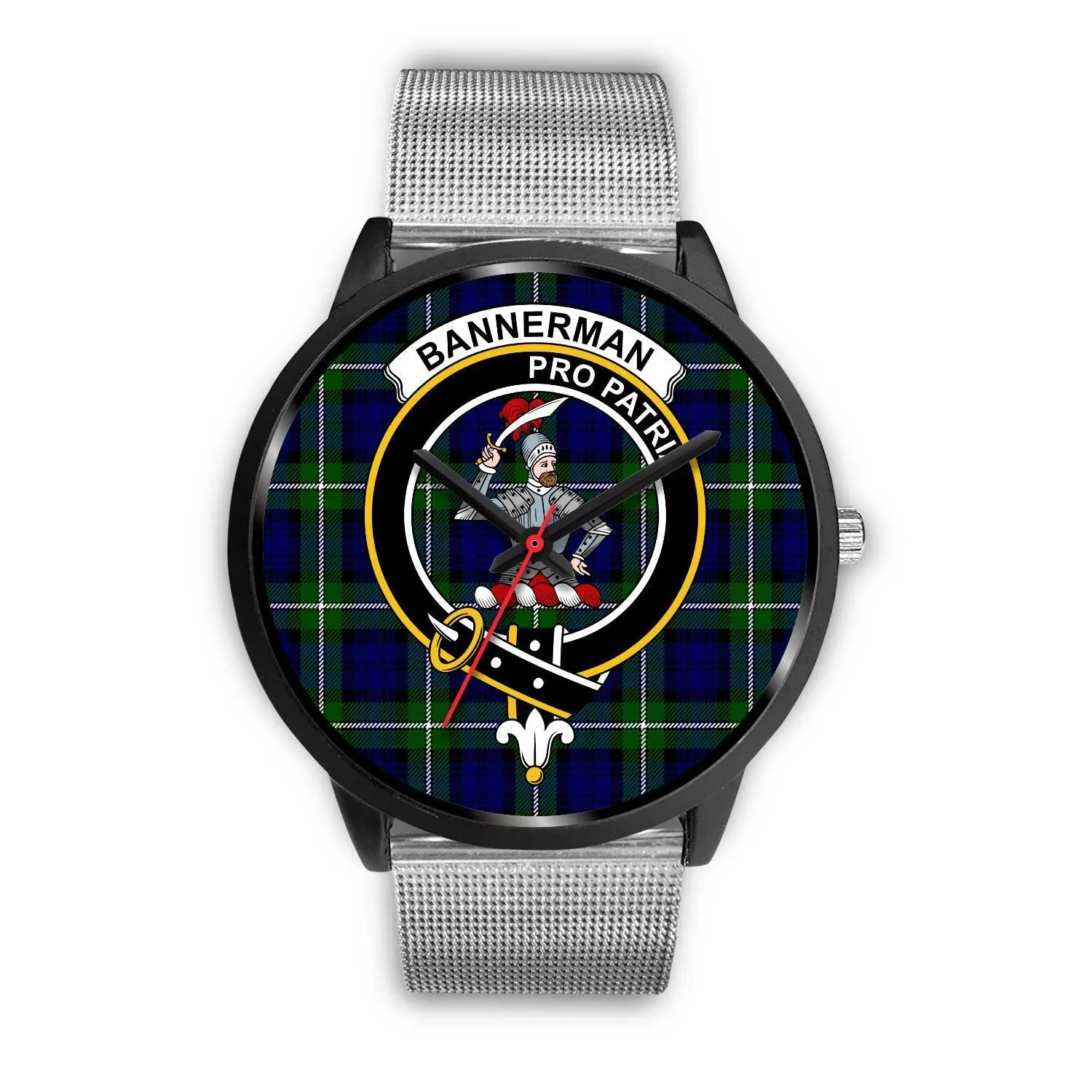 Bannerman Clan Badge Tartan Black Watch