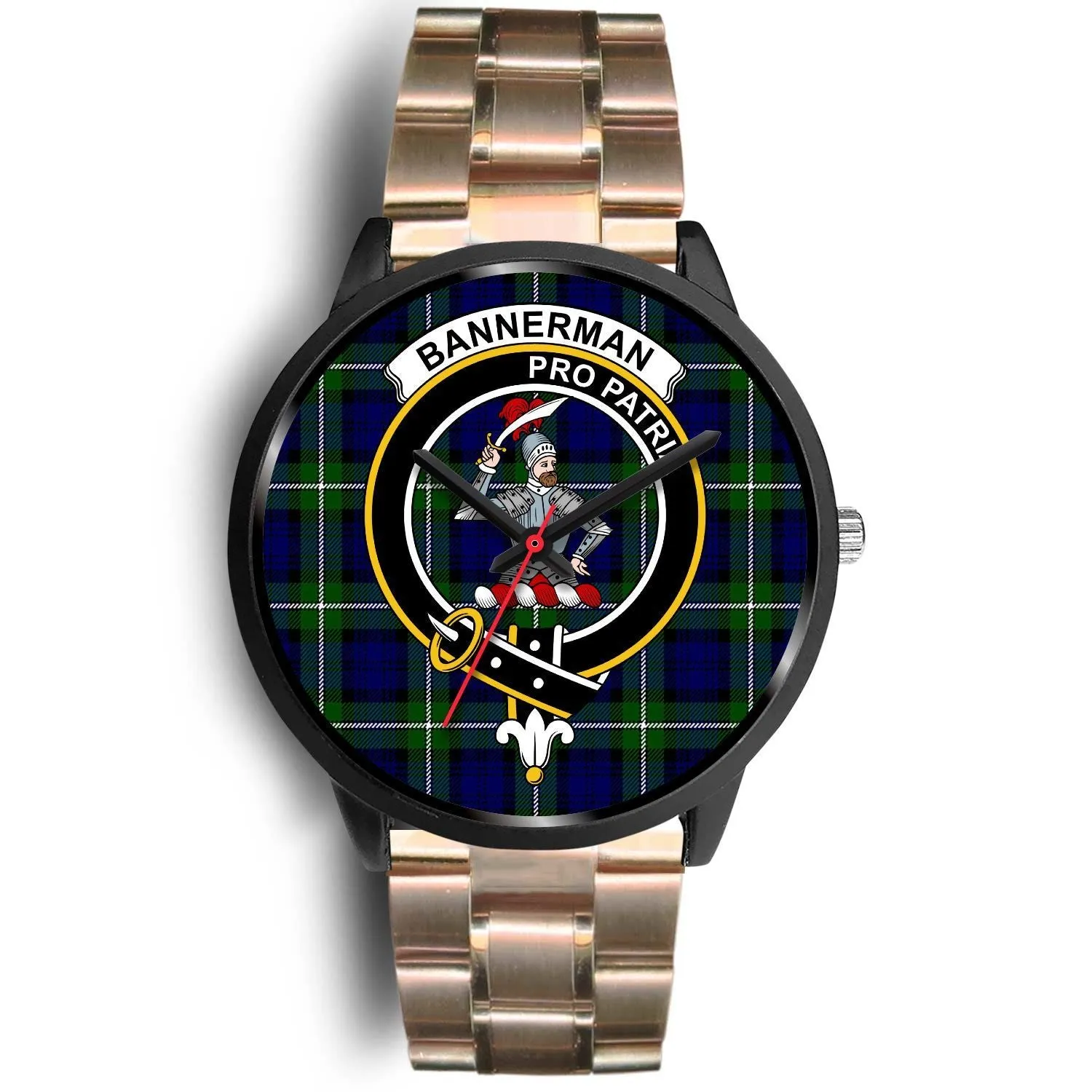 Bannerman Clan Badge Tartan Black Watch