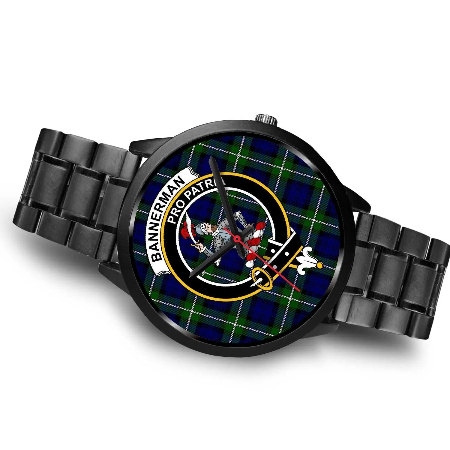 Bannerman Clan Badge Tartan Black Watch