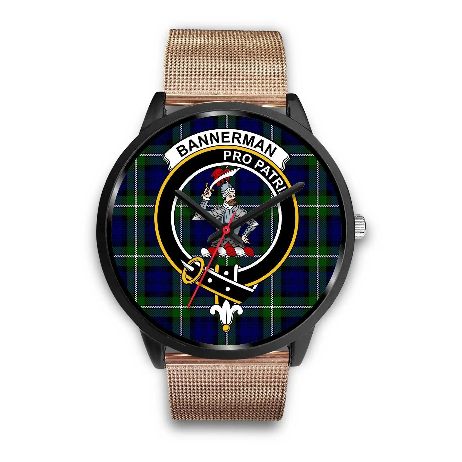 Bannerman Clan Badge Tartan Black Watch