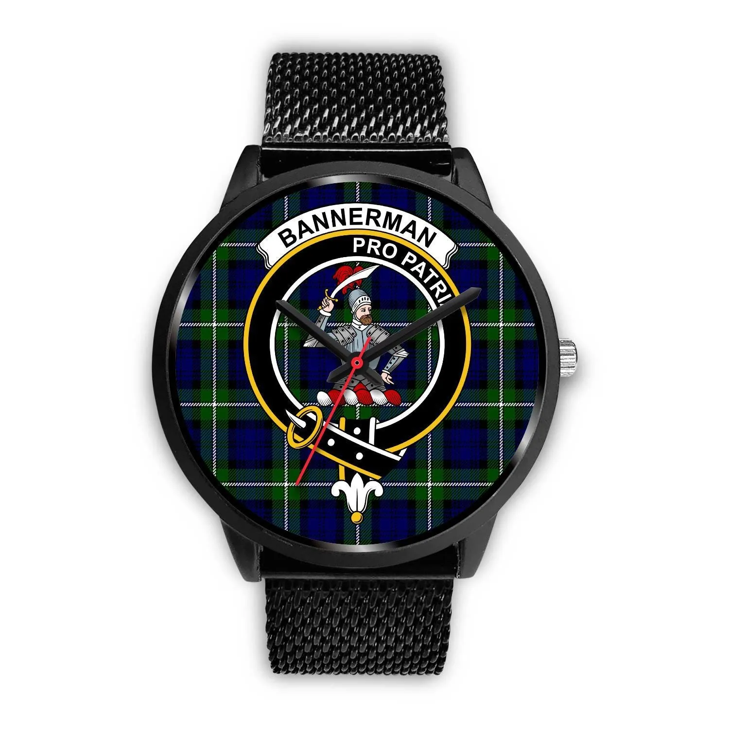 Bannerman Clan Badge Tartan Black Watch