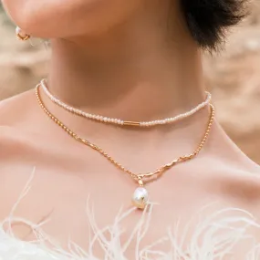 Baroque Pearl Pendant Necklace