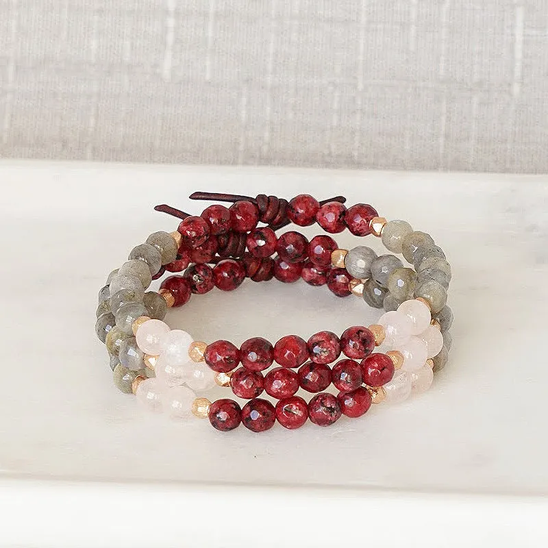 Be Unapologetically You - Red | A Mini Meaningful Bracelet