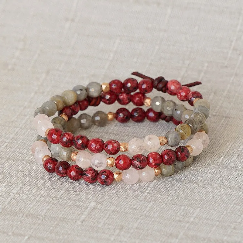 Be Unapologetically You - Red | A Mini Meaningful Bracelet