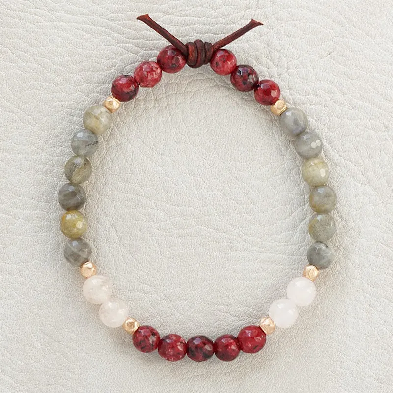 Be Unapologetically You - Red | A Mini Meaningful Bracelet