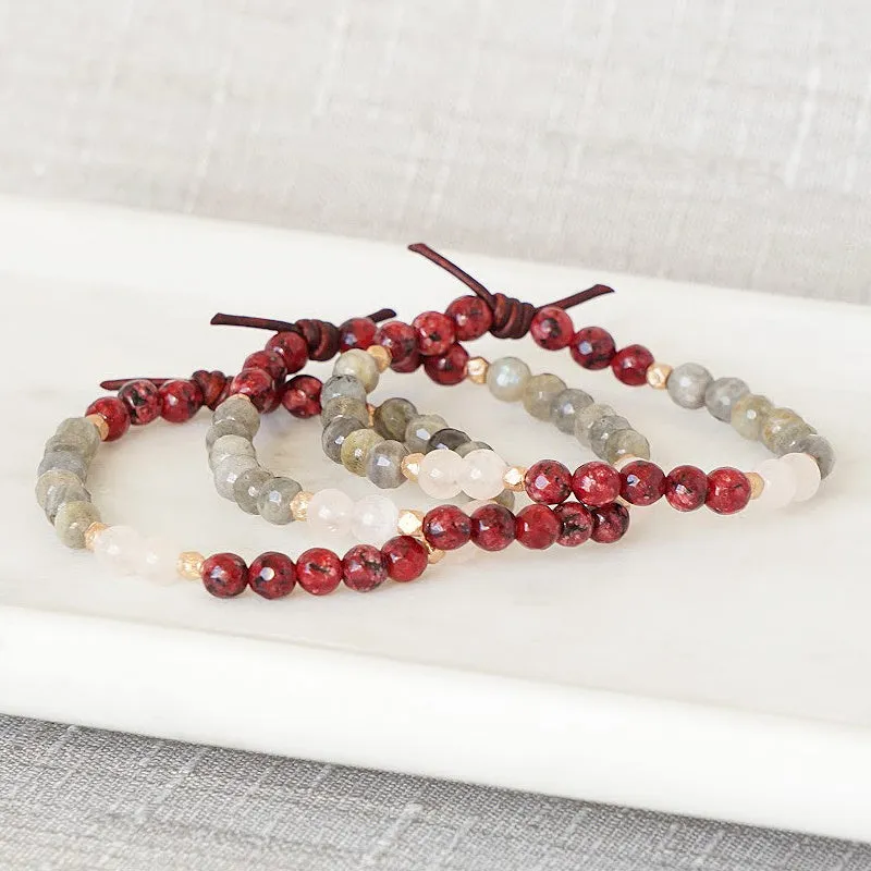 Be Unapologetically You - Red | A Mini Meaningful Bracelet