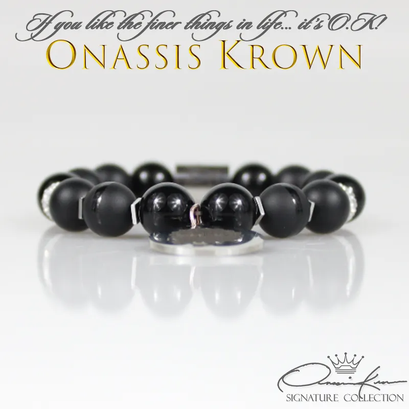 Black Diva Bead Bracelet