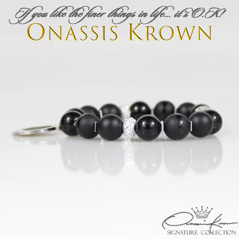 Black Diva Bead Bracelet