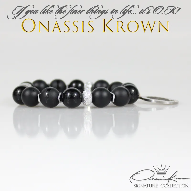 Black Diva Bead Bracelet