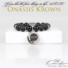 Black Diva Bead Bracelet