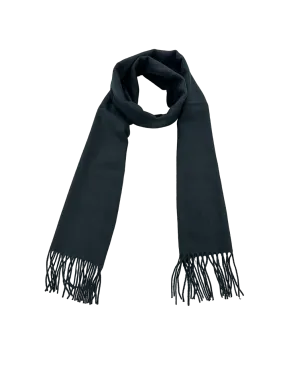 Black Men Fashion Style Plaid Wool Scarf