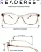 Blue-Light-Blocking-Reading-Glasses-Peach-3-75-Magnification-Computer-Glasses