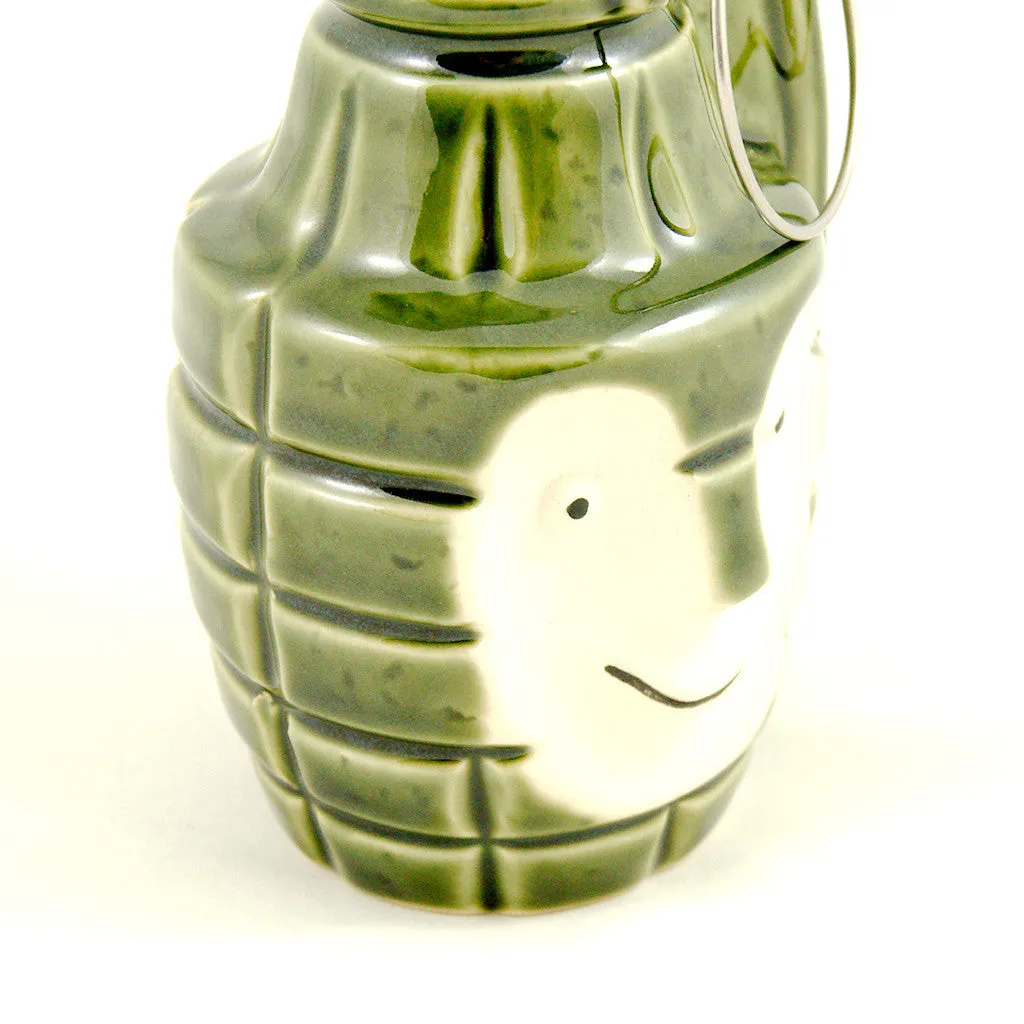 BoBomb Green Tiki Mug