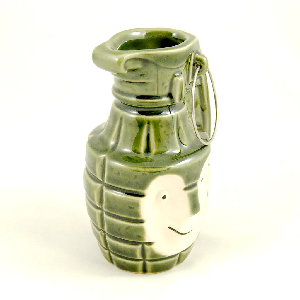 BoBomb Green Tiki Mug