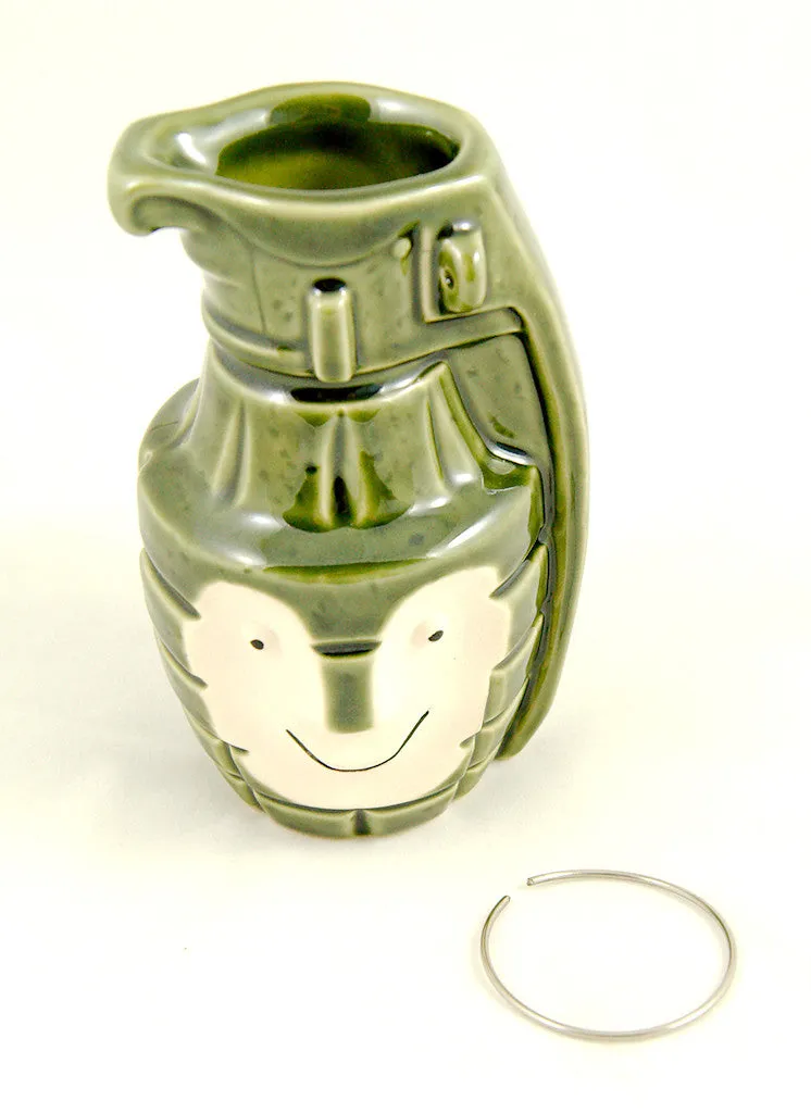 BoBomb Green Tiki Mug