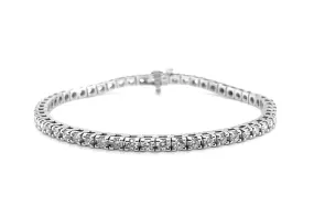 Bracelet Tennis 18kt White Gold & 55 Diamonds