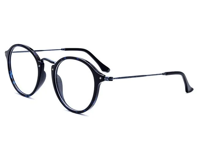 Brightzone Unisex Full Rim Eyeglasses Round Acetate 0446